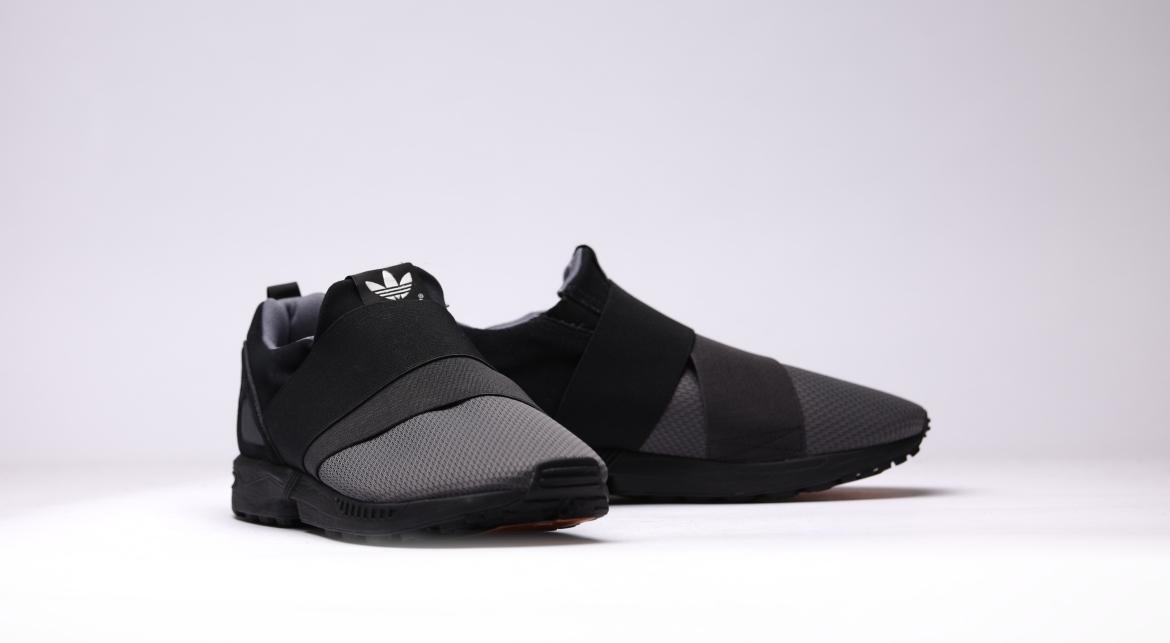 ブラック36 adidas-zx-flux-slip-on-granite